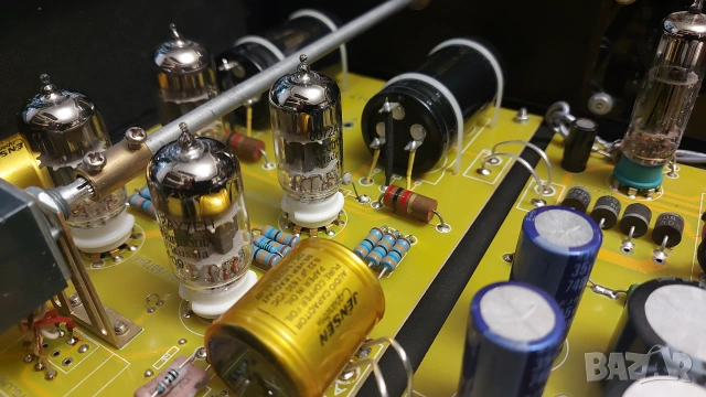 Лампов предусилвател асемблиран от SLAudio Слав / Tube Preamp, снимка 9 - Ресийвъри, усилватели, смесителни пултове - 55112358