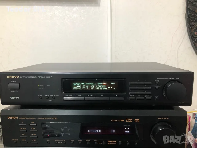 Fm tuner radio Onkyo T-4310R Rds, снимка 2 - Ресийвъри, усилватели, смесителни пултове - 55644096