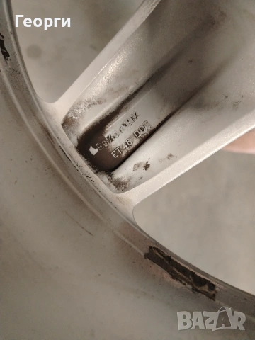 4бр.алуминиева джанта 19цола за Mercedes 5x112, снимка 9 - Гуми и джанти - 55025582