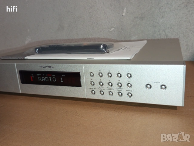 Дигитален стерео тунер Rotel RT-02, снимка 5 - Други - 54703847