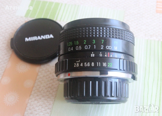 Miranda MC Macro 24mm F2.8  Минолта захващане, снимка 3 - Обективи и филтри - 54921664
