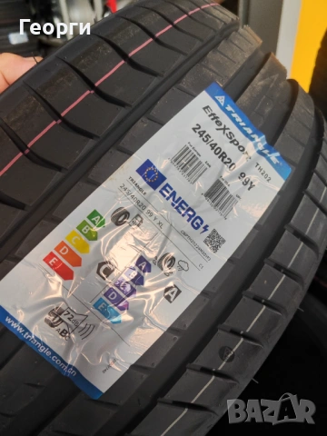 4бр. летни гуми 245/40/20-275/35/20 Triangle спорт пакет