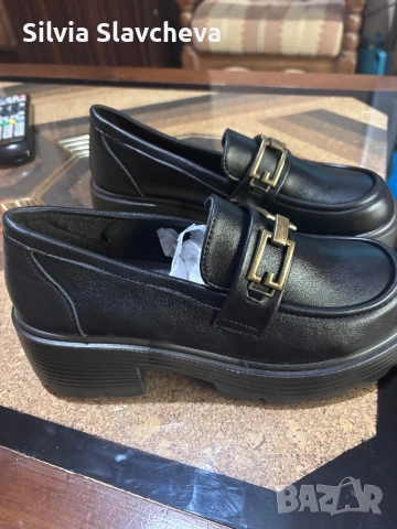 НОВИ-обувки еко кожа, снимка 6 - Дамски ежедневни обувки - 54245613