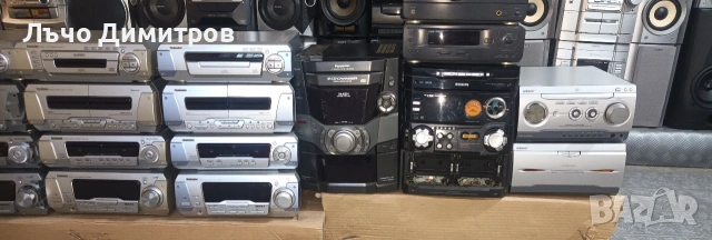 Аудио системи SONY - PANASONIC - AIWA- PHILIPS -JVC - SHARP - TECHNICS , снимка 6 - Аудиосистеми - 51622720