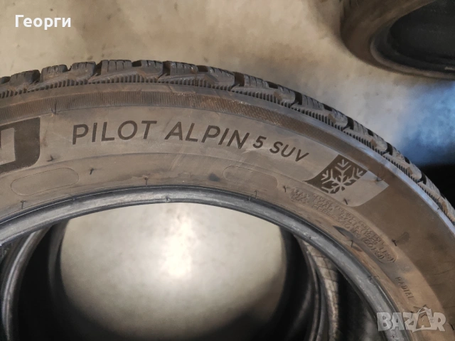 2бр. зимни гуми 225/55/19 Michelin, снимка 6 - Гуми и джанти - 54729468