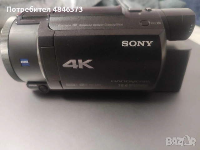 SONY AX-53 4K Camcorder, снимка 3 - Камери - 54769461