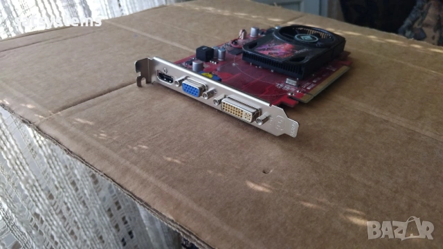 Видео карта AMD Radeon PowerColor HD AX6570 HDMI 1024MB GDDR3 128bit PCI-E, снимка 3 - Видеокарти - 54263238