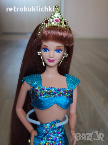 Ретро кукла Барби Barbie Jewel Hair Mermaid Midge 1995