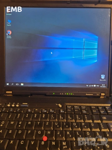 Lenovo/IBM ThinkPad  T61, снимка 5 - Лаптопи за работа - 54240216