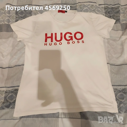 Мъжка тениска Hugo Boss размер М, без забележки , снимка 2 - Тениски - 54397862