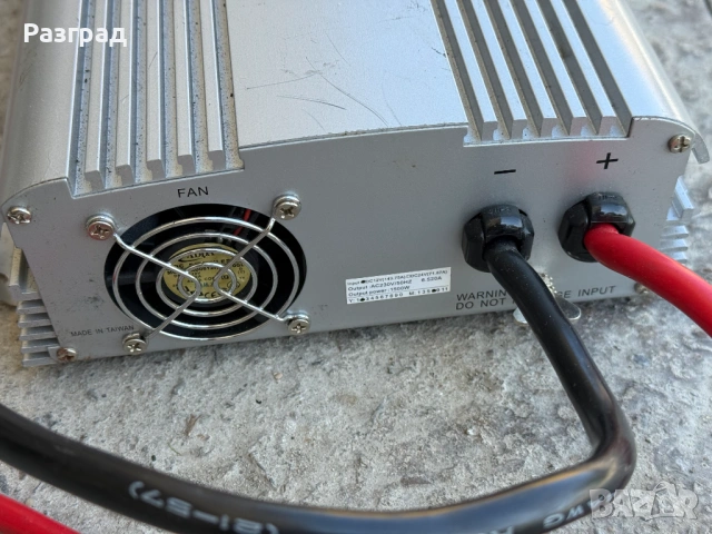 Инвертор  HQ  12V-220V 1700W, снимка 9 - Аксесоари и консумативи - 54652630