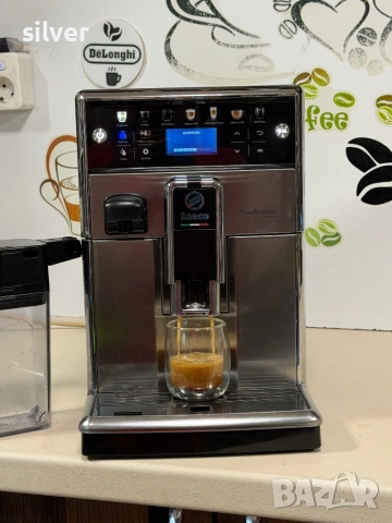 Кафемашина кафе автомат Saeco PicoBarista de luxe с гаранция, снимка 2 - Кафемашини - 54724195