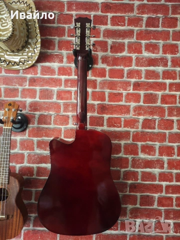 Нова акустична китара  за начинаещи 96 см, снимка 3 - Китари - 53744445