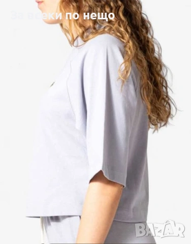 PUMA Classic Oversized Tee Grey Дамска Сива Тениска👚Дамска Блуза С Къс Ръкав Код P2752, снимка 2 - Тениски - 55066409
