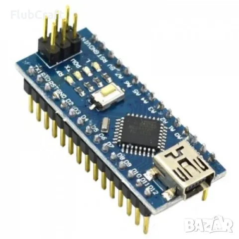 Arduino Nano Mini USB, снимка 3 - Друга електроника - 55450304
