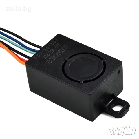 Аларма против кражба 125dB с дистанционно управление 36V-72V – за тротинетка, велосипед 10417, снимка 11 - Части за велосипеди - 54692999