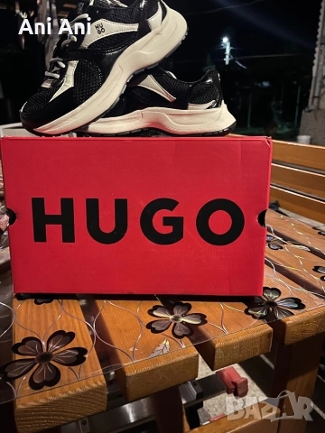 Дамски сникърси HUGO 38 номер, снимка 7 - Маратонки - 54876133
