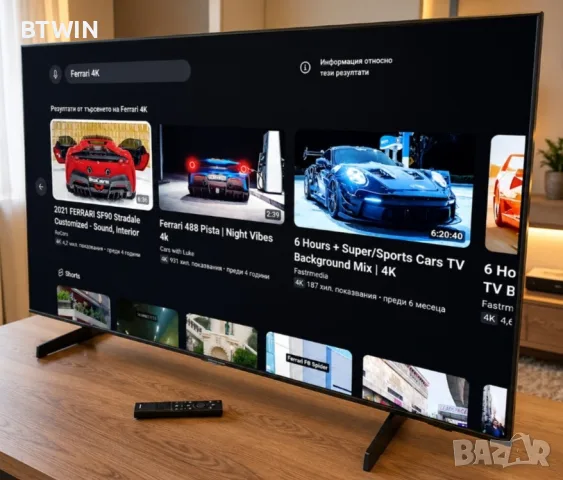 Телевизор - Samsung 50 ИНЧА - Smart - 4K Ultra HD - LED !, снимка 5 - Телевизори - 55597305