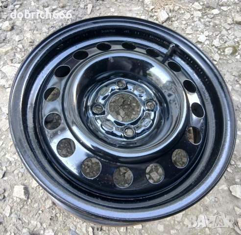 Джанта 14 цола 4х100 60.1мм Renault Рено 4x100, снимка 2 - Гуми и джанти - 54503273