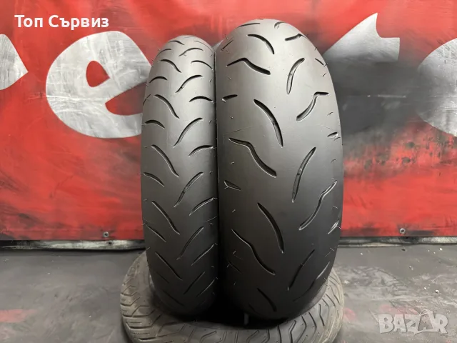 120 70 17 / 190 50 17, Мото гуми, Bridgestone BattlaxBT016, снимка 2 - Гуми и джанти - 55437962