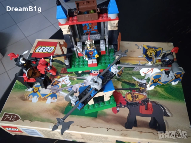 Lego 6095 Tour Joust като ново с оригинална кутия и упътване, снимка 4 - Конструктори - 54635865