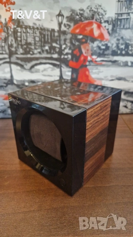 Механизъм за навиване на часовници Chronovision Watch Winder One Bluetooth Made in Germany, снимка 5 - Други - 51579948
