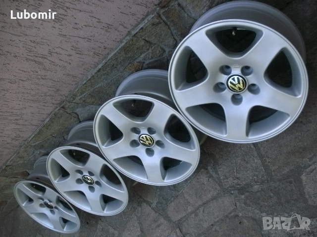 15 цола 5 х 100 мм 4 бр лети джанти ! - VW,Audi,Seat,Skoda !