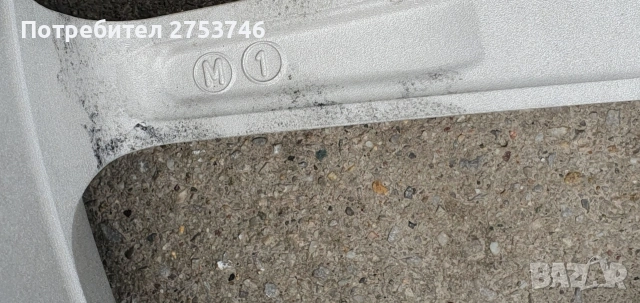 1бр Спорт пакет АМGджанта 7.5j×19.Произведена в Мексико , снимка 7 - Гуми и джанти - 54091234