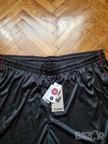 Страхотни мъжки къси панталони HUMMEL размер 4XL, нови с етикет , снимка 4 - Къси панталони - 54947434