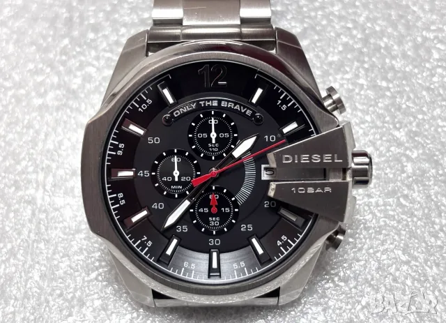 Мъжки часовник Diesel DZ4308 Mega Chief Chronograph, снимка 5 - Мъжки - 55559072