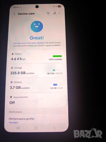 Samsung s24FE 8/256gb, снимка 3 - Samsung - 54621373