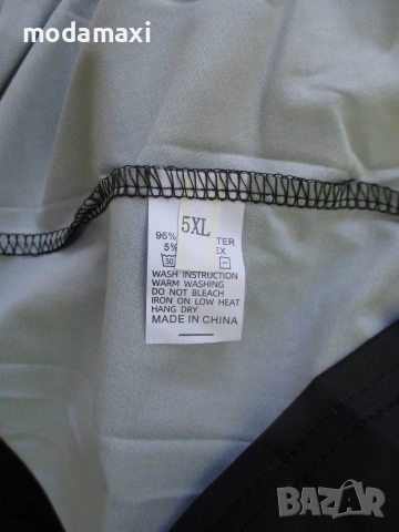 4XL Нова рокля с дантелени ръкави , снимка 8 - Рокли - 54981784