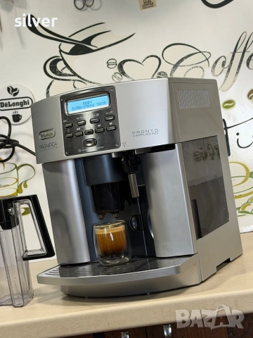 Кафемашина кафе автомат delonghi Elegance cappuccino с гаранция