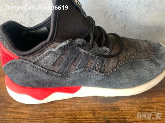 Оригинални Adidas Tubular Runner №43 – Естествен велур / Като нови, снимка 12 - Маратонки - 55604824