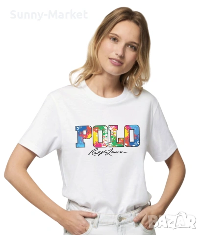Дамска овърсайз тениска Polo Ralph Lauren