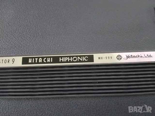 Ретро транзисторно радио Hitachi WH-999 (1960-те) – За колекционери, снимка 4 - Радиокасетофони, транзистори - 55672355