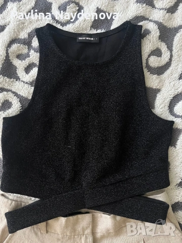 Нови ленени панталонки Zara, снимка 5 - Къси панталони и бермуди - 54707289