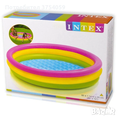 Открийте райската забава с I n t e x-Най-големият избор от детски басейни, снимка 5 - Басейни и аксесоари - 55196566
