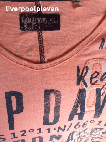 👉Camp David Original ХL ефектна, снимка 6 - Тениски - 55067928