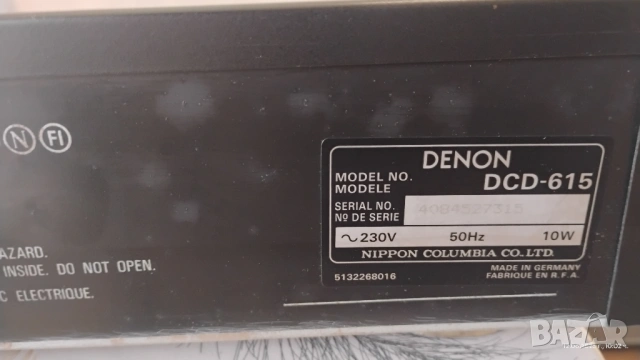Denon DCD - 615, снимка 6 - Други - 54878966