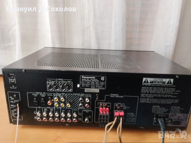 Panasonic AV control receiver SA-HE70 class H+на 110 волта , снимка 7 - Ресийвъри, усилватели, смесителни пултове - 54750570