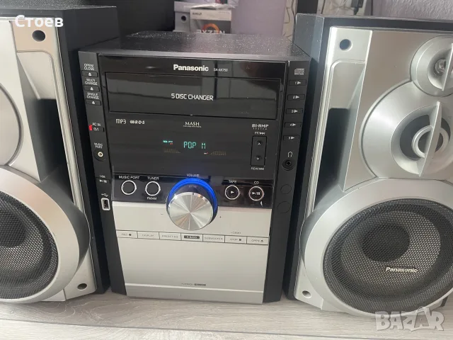 Продавам музикална си уредба Panasonic Model SC-AK750, снимка 2 - Аудиосистеми - 55323535