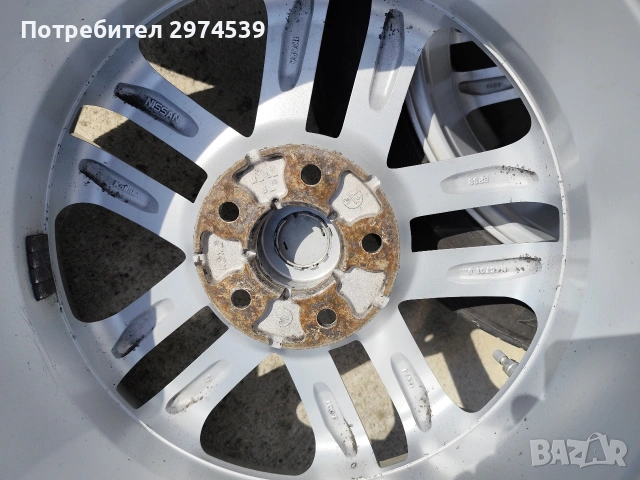 Джанти с датчици и гуми за Nissan , снимка 9 - Гуми и джанти - 54766800