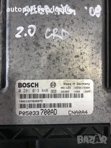 Електронен блок за управление (ECU) за Chrysler Sebring 2.0 Crd (2006-2011) Bosch 0281013446, снимка 3 - Части - 54573865