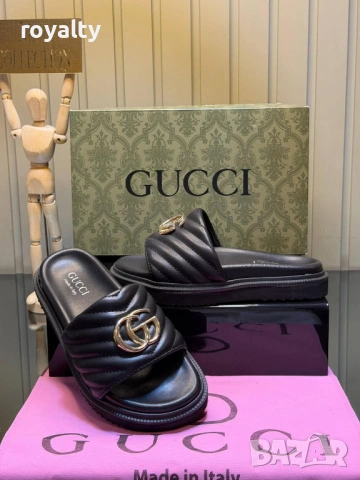 Gucci Нови Дамски Чехли Гучи Различни Цветове 