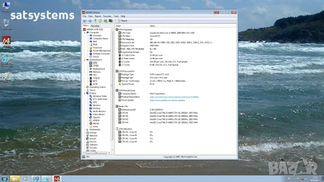Настолен компютър Lenovo ThinkCentre E73 IH81M Intel Core i5-4460S, 8GB RAM, 3.0TB HDD, снимка 12 - Работни компютри - 55646998