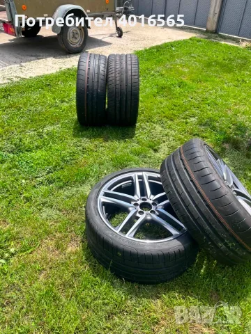  Гуми с Джанти  AMG, снимка 2 - Аксесоари и консумативи - 55093375