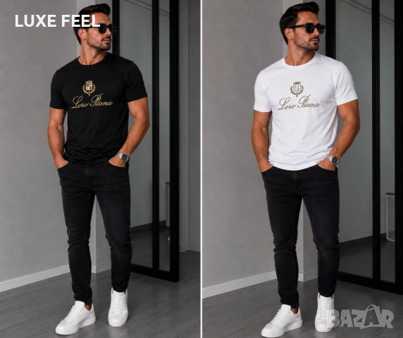 Loro Piana 🔹Boss 🔹 Armani 🔹 Balenciaga 🔹 Мъжки Тениски , снимка 2 - Тениски - 54715473