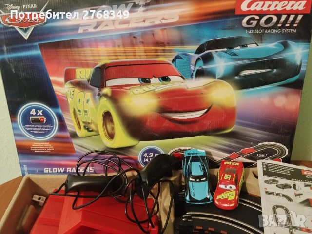 Детска писта CARRERA GO Disney Cars 