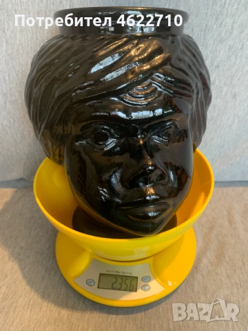  ваза във формата на глава , снимка 5 - Антикварни и старинни предмети - 54018338